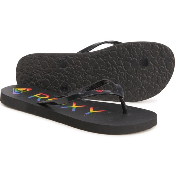 🆕 Women’s ROXY Melon III 🌈 Flip-Flops. NIP! - Picture 2 of 7